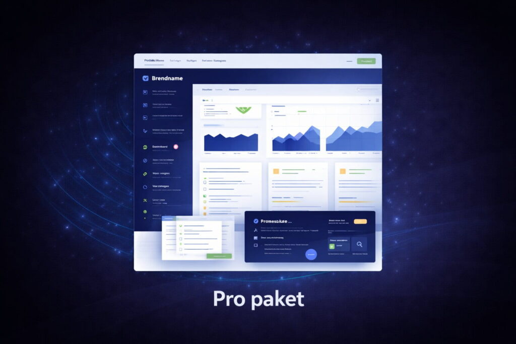 Pro paket – napredni poslovni sajt sa više stranica, administracijom i dodatnim funkcionalnostima